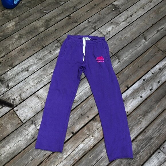 Vintage Roots Sweatpants Purple XXS - Picture 2 of 5